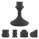 Allison 10.75 inch Textured Black Outdoor Pier Mount Adapter