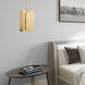 Varick 1 Light 7 inch Satin Brass Mini Pendant Ceiling Light