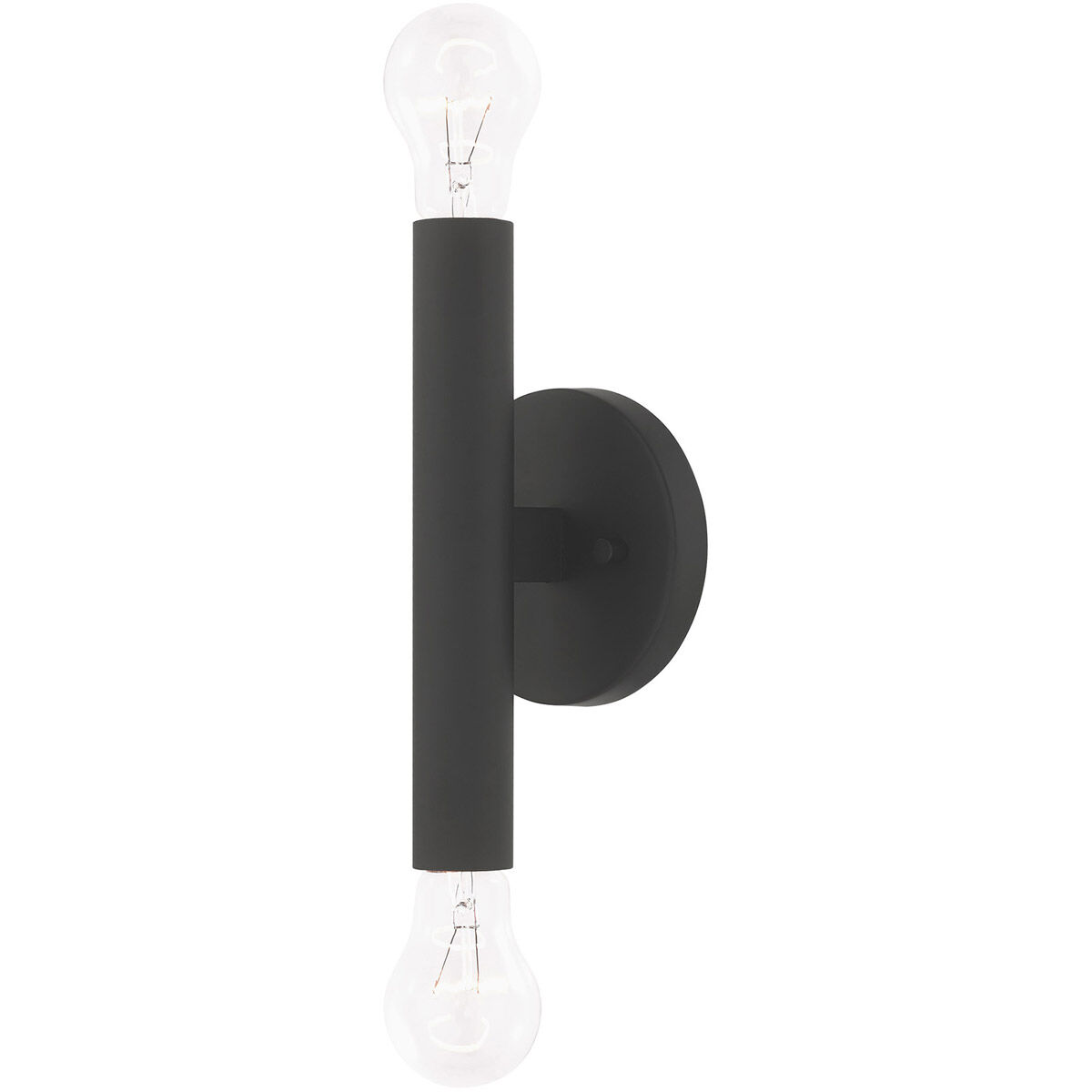 Copenhagen 2 Light 5 inch Black ADA ADA Wall Sconce Wall Light