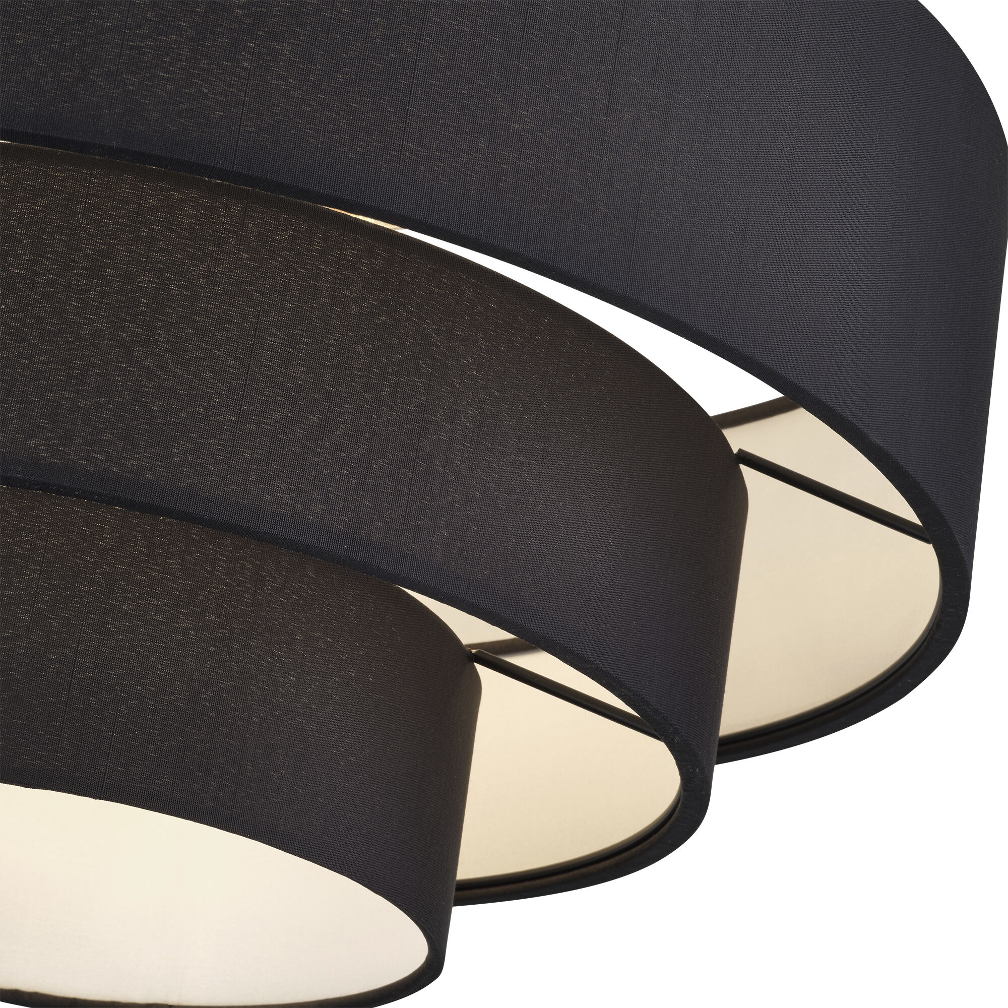 Bainbridge 4 Light 21 inch Black Semi Flush Mount Ceiling Light, Extra Large