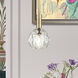 Whitfield 1 Light 6.5 inch Natural Brass Pendant Ceiling Light