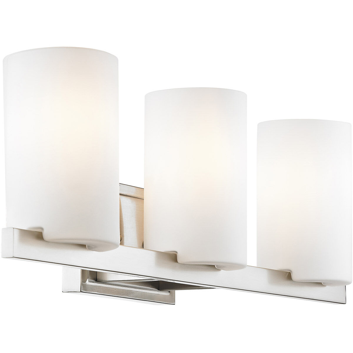 Astoria 3 Light 26 inch Brushed Nickel Bath Vanity Wall Light