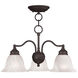 Essex 3 Light 20 inch Bronze Convertible Dinette Chandelier/Ceiling Mount Ceiling Light
