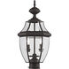 Monterey 2 Light 22 inch Bronze Outdoor Post Top Lantern