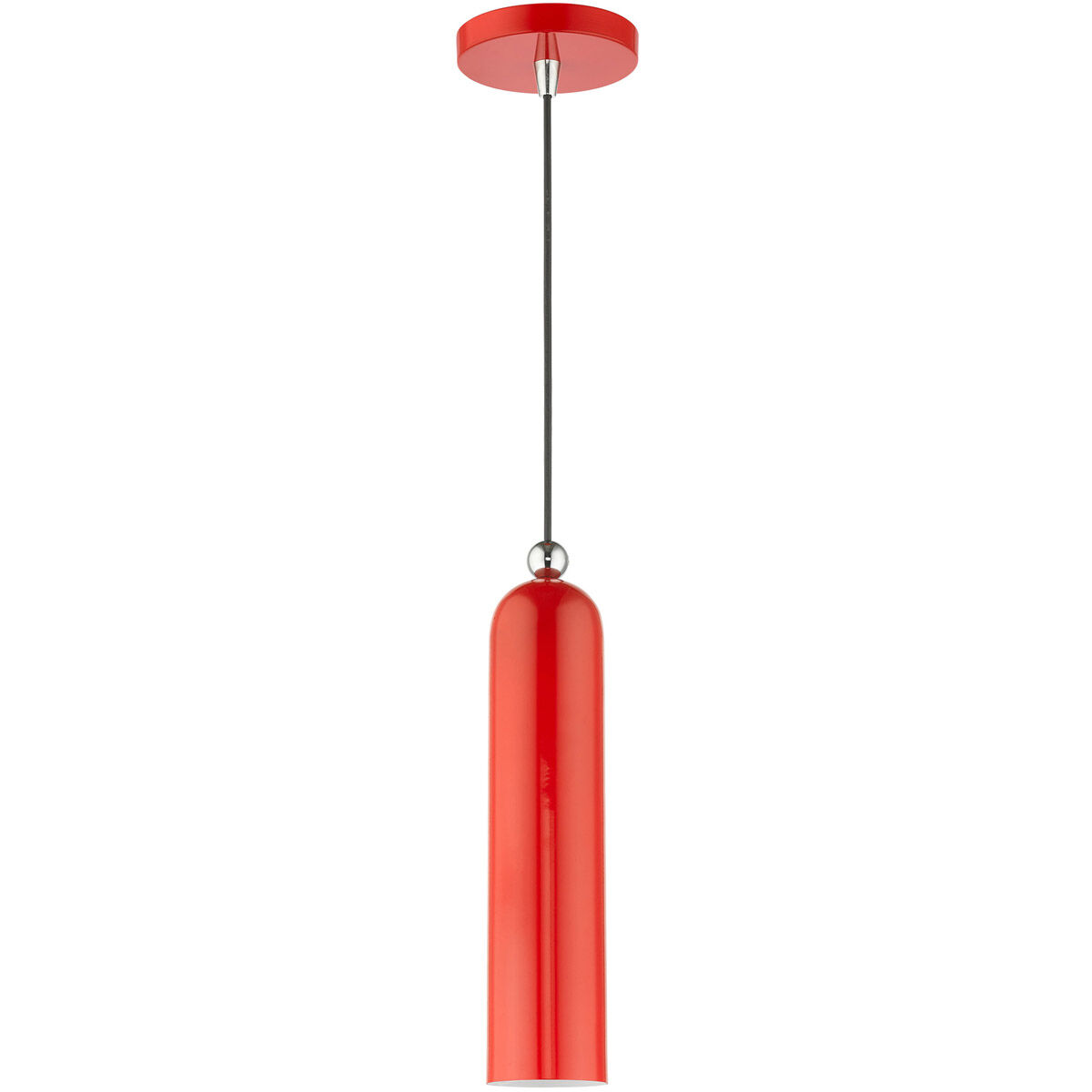Ardmore 1 Light 5 inch Shiny Red Pendant Ceiling Light