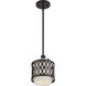 Vistaview 1 Light 7.25 inch English Bronze Mini Pendant Ceiling Light
