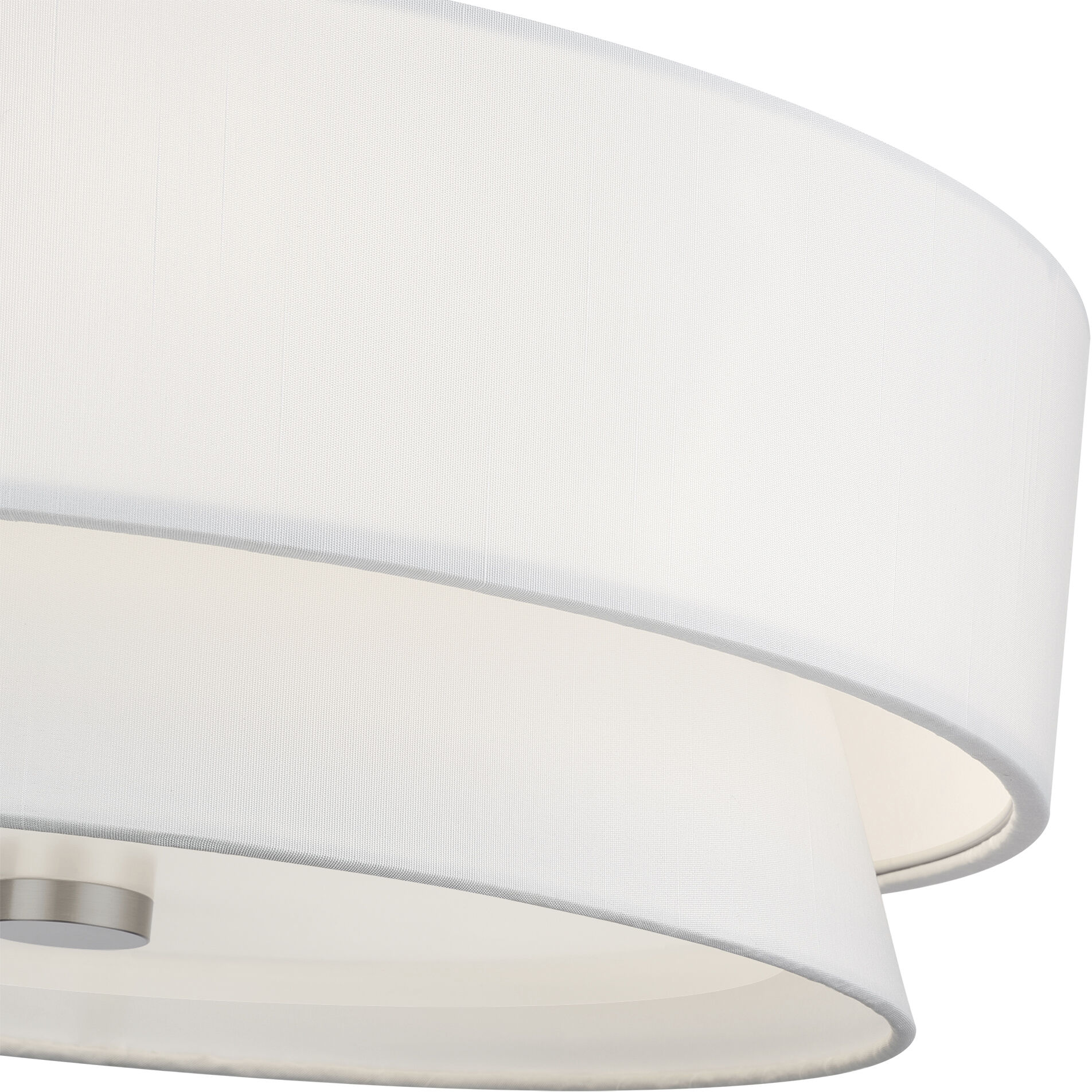 Fontana 4 Light 18 inch Brushed Nickel Semi-Flush Ceiling Light
