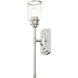 Lawrenceville 1 Light 5 inch Brushed Nickel Single Sconce Wall Light