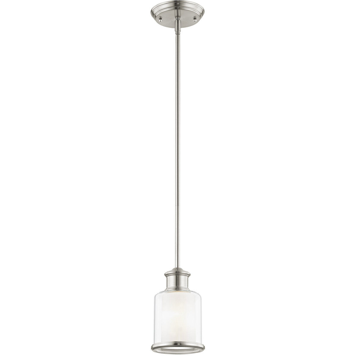Middlebush 1 Light 5.5 inch Brushed Nickel Mini Pendant Ceiling Light