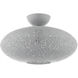 Charlton 1 Light 16 inch Nordic Gray with Brushed Nickel Accents Semi Flush Ceiling Light
