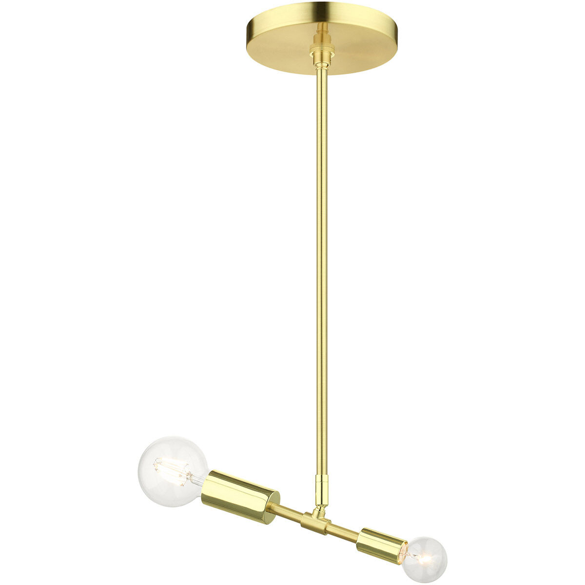 Blairwood 1 Light 7 inch Satin Brass Pendant Ceiling Light
