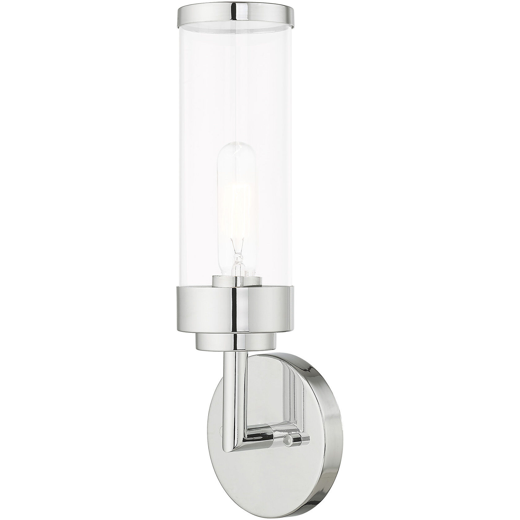 Hillcrest 1 Light 5 inch Polished Chrome ADA ADA Wall Sconce Wall Light