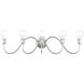 Lansdale 5 Light 34 inch Polished Chrome Vanity Sconce Wall Light, Large