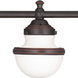 Oldwick 5 Light 42 inch Olde Bronze Bath Vanity Wall Light
