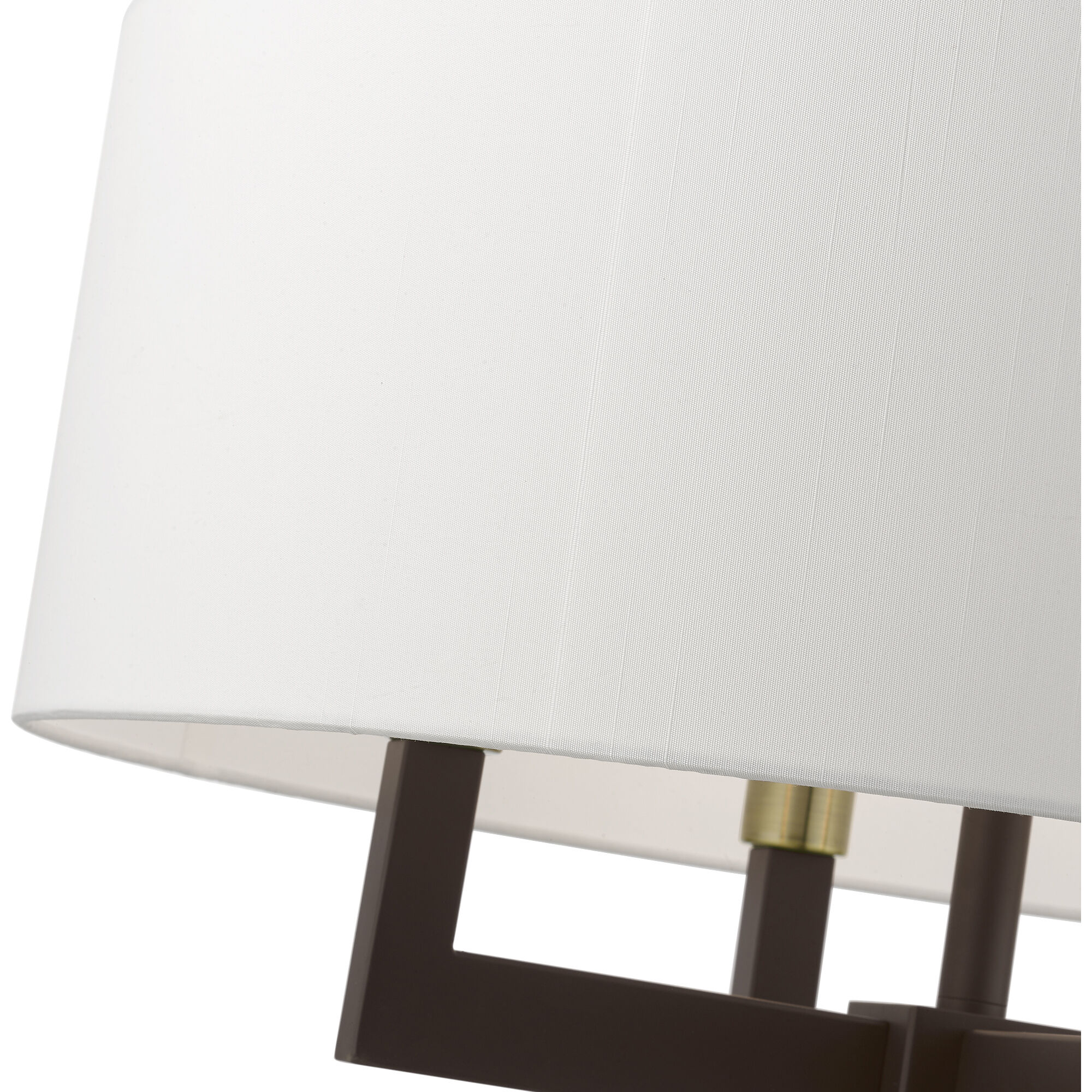 Cresthaven 4 Light 24 inch Bronze with Antique Brass Accents Pendant Chandelier Ceiling Light