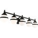 Oldwick 5 Light 43 inch Black Vanity Sconce Wall Light