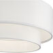 Manorwood 3 Light 15 inch Soft Gold Semi-Flush Ceiling Light