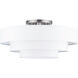 Manorwood 5 Light 28 inch Brushed Nickel Semi-Flush Ceiling Light