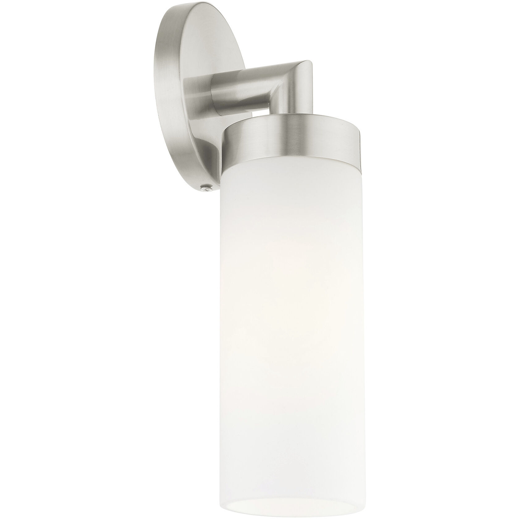 Aero 1 Light 4 inch Brushed Nickel ADA ADA Single Sconce Wall Light