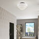Manorwood 4 Light 21 inch Bronze Semi-Flush Ceiling Light