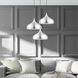 Allison 1 Light 14 inch Brushed Aluminum Mini Pendant Ceiling Light