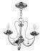 Mirabella 3 Light 14.5 inch Polished Chrome Chandelier Ceiling Light