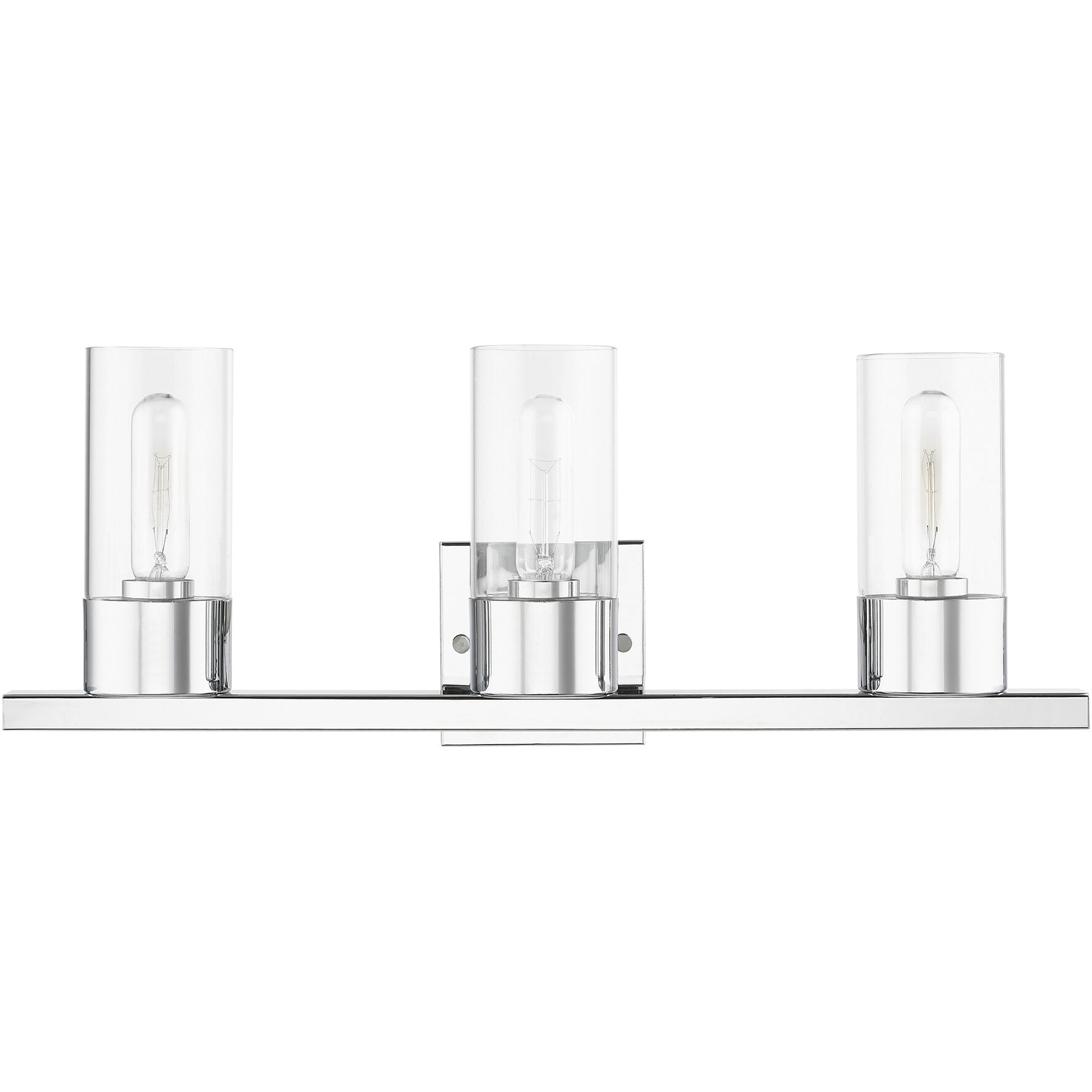 Carson 3 Light 23 inch Polished Chrome Vanity Sconce Wall Light