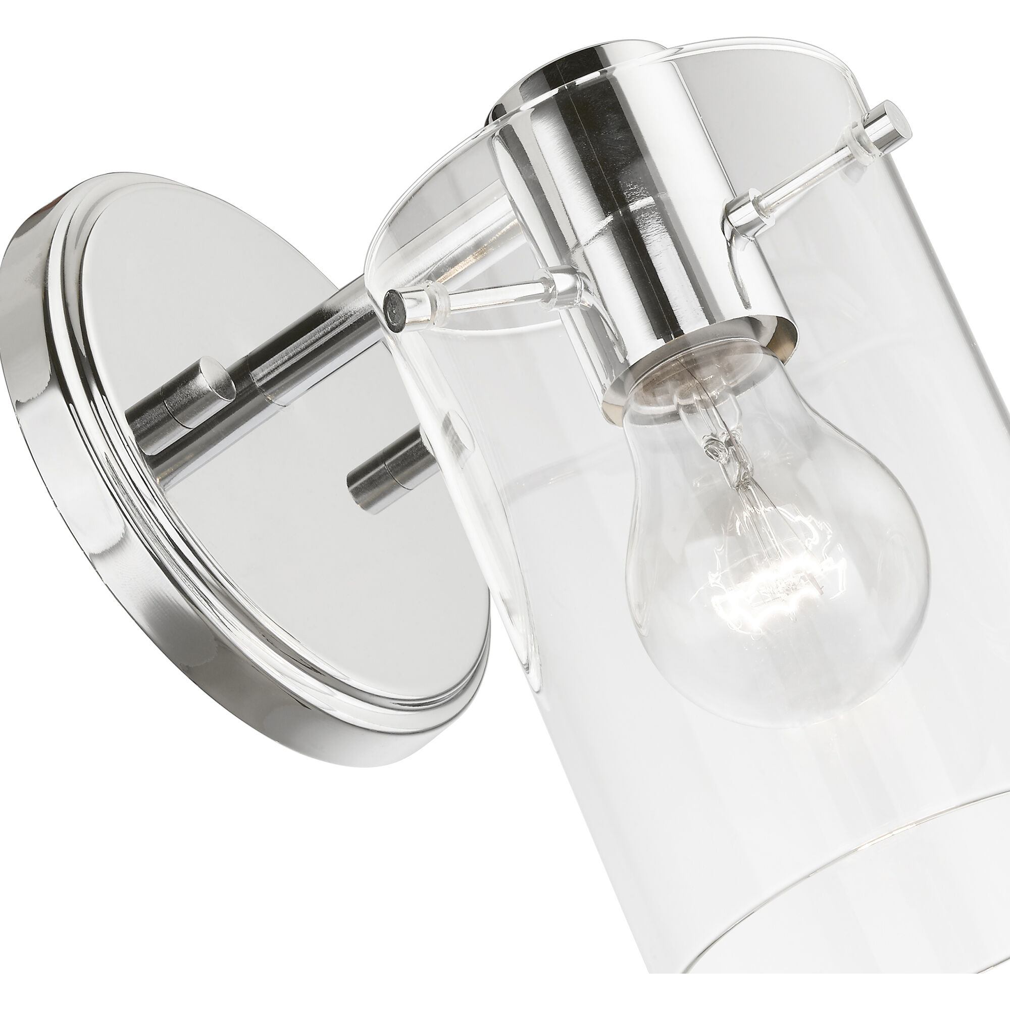 Munich 1 Light 5 inch Polished Chrome Single Sconce Wall Light, Single