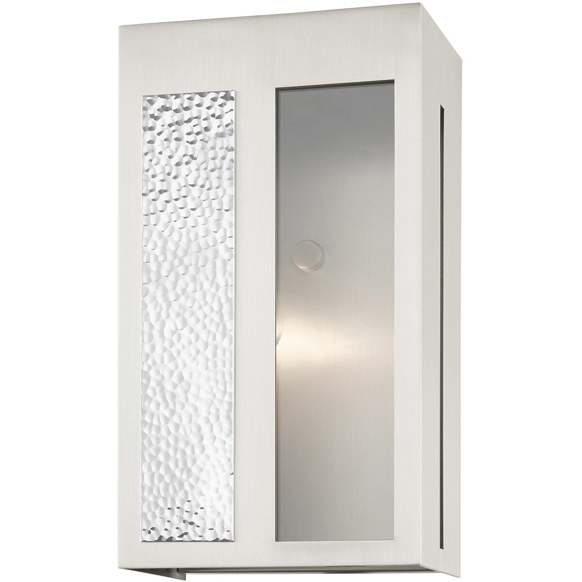 Lafayette 1 Light 11 inch Brushed Nickel Outdoor ADA Wall Lantern