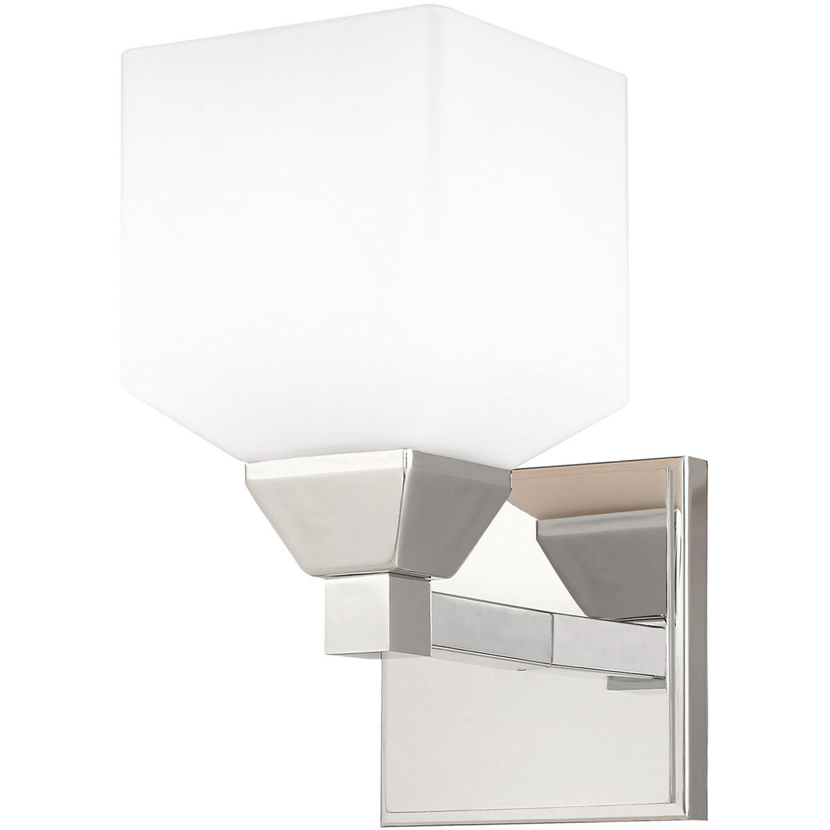 Aragon 1 Light 5 inch Polished Chrome Wall Sconce Wall Light