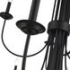 Estate 24 Light 60 inch Black Foyer Chandelier Ceiling Light