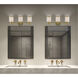 Middlebush 3 Light 23.5 inch Polished Brass Bath Vanity Wall Light