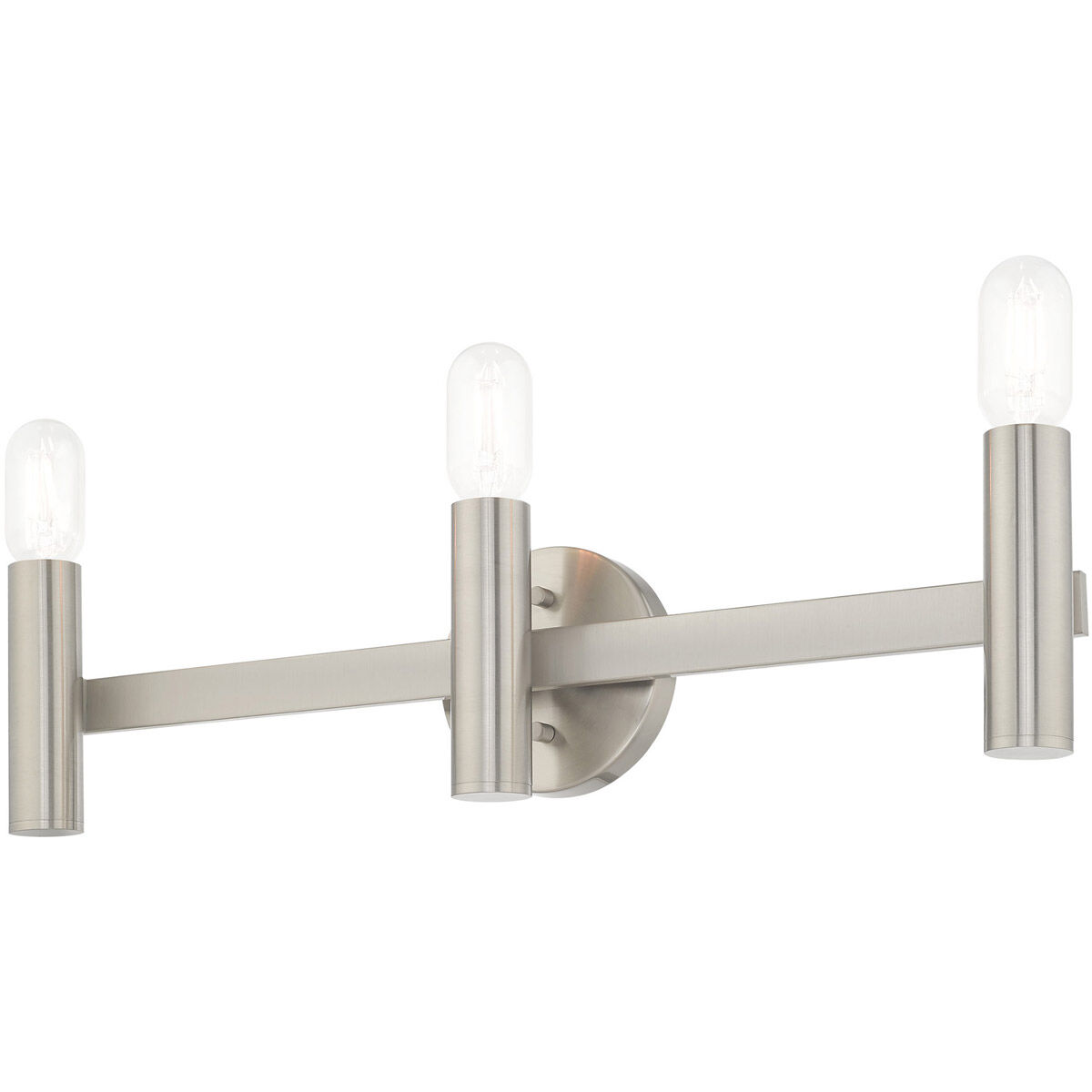 Copenhagen 3 Light 24 inch Brushed Nickel ADA Bath Vanity Wall Light