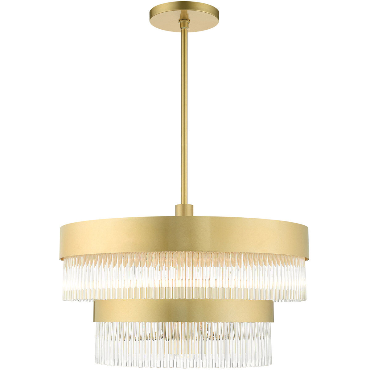 Norwich 7 Light 24 inch Soft Gold Chandelier Ceiling Light