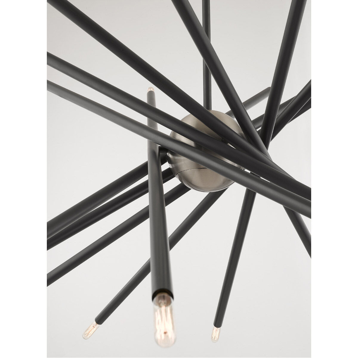 Soho 20 Light 37.5 inch Scandinavian Gray Chandelier Ceiling Light