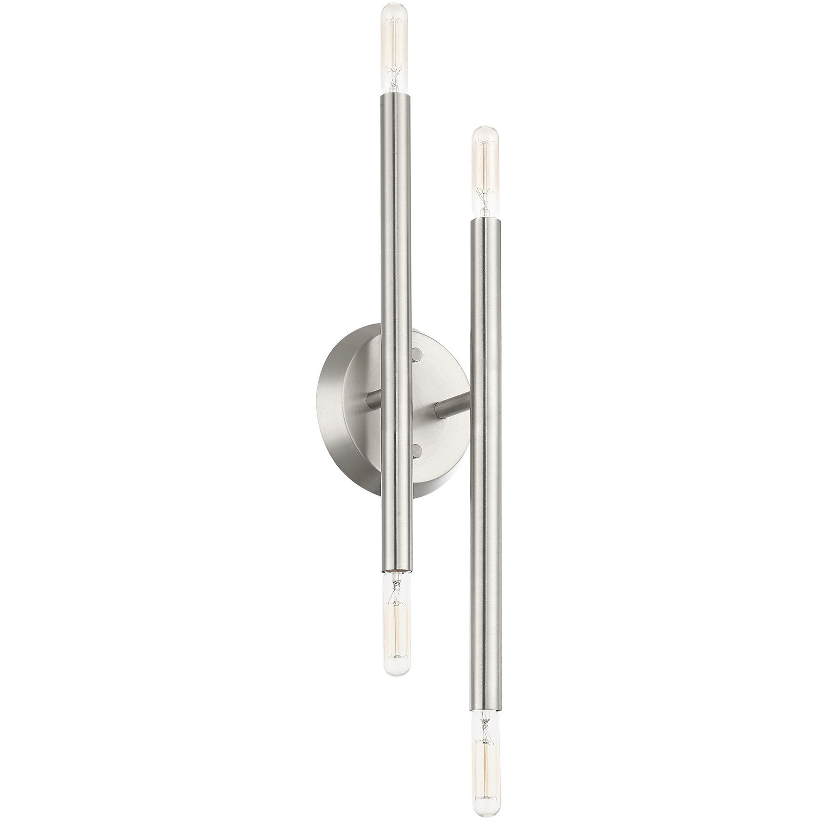 Soho 4 Light 5 inch Brushed Nickel ADA Sconce Wall Light