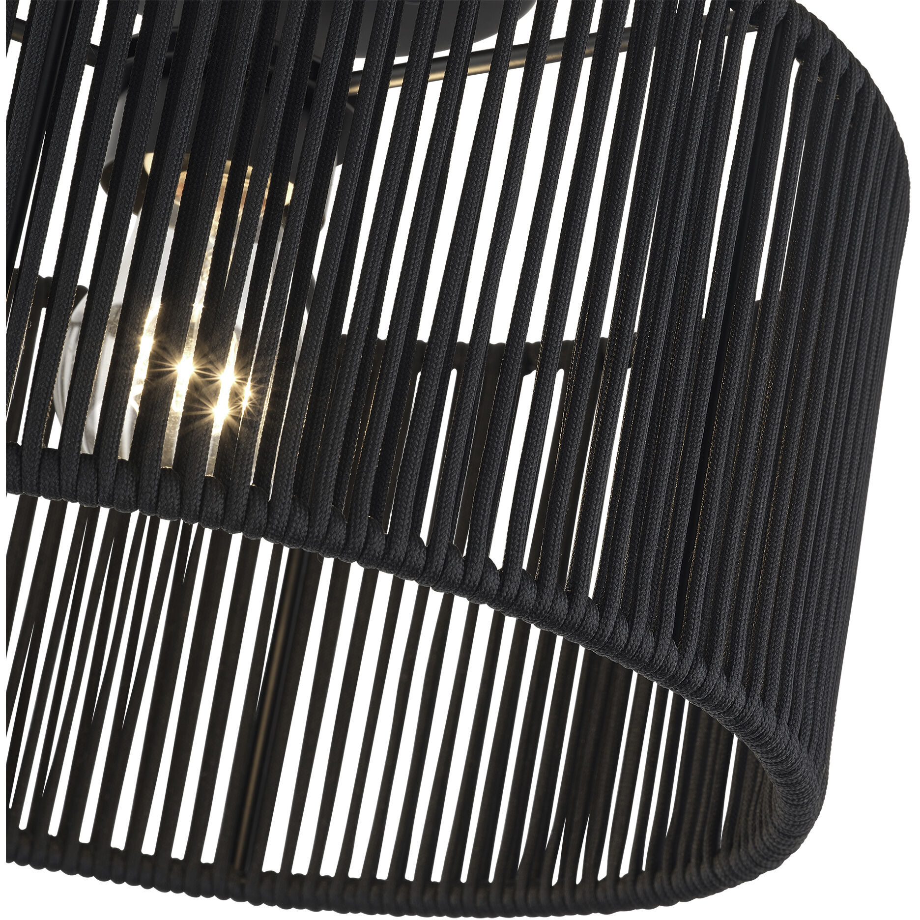 Acordia 1 Light 12 inch Black Semi Flush Mount Ceiling Light, Medium