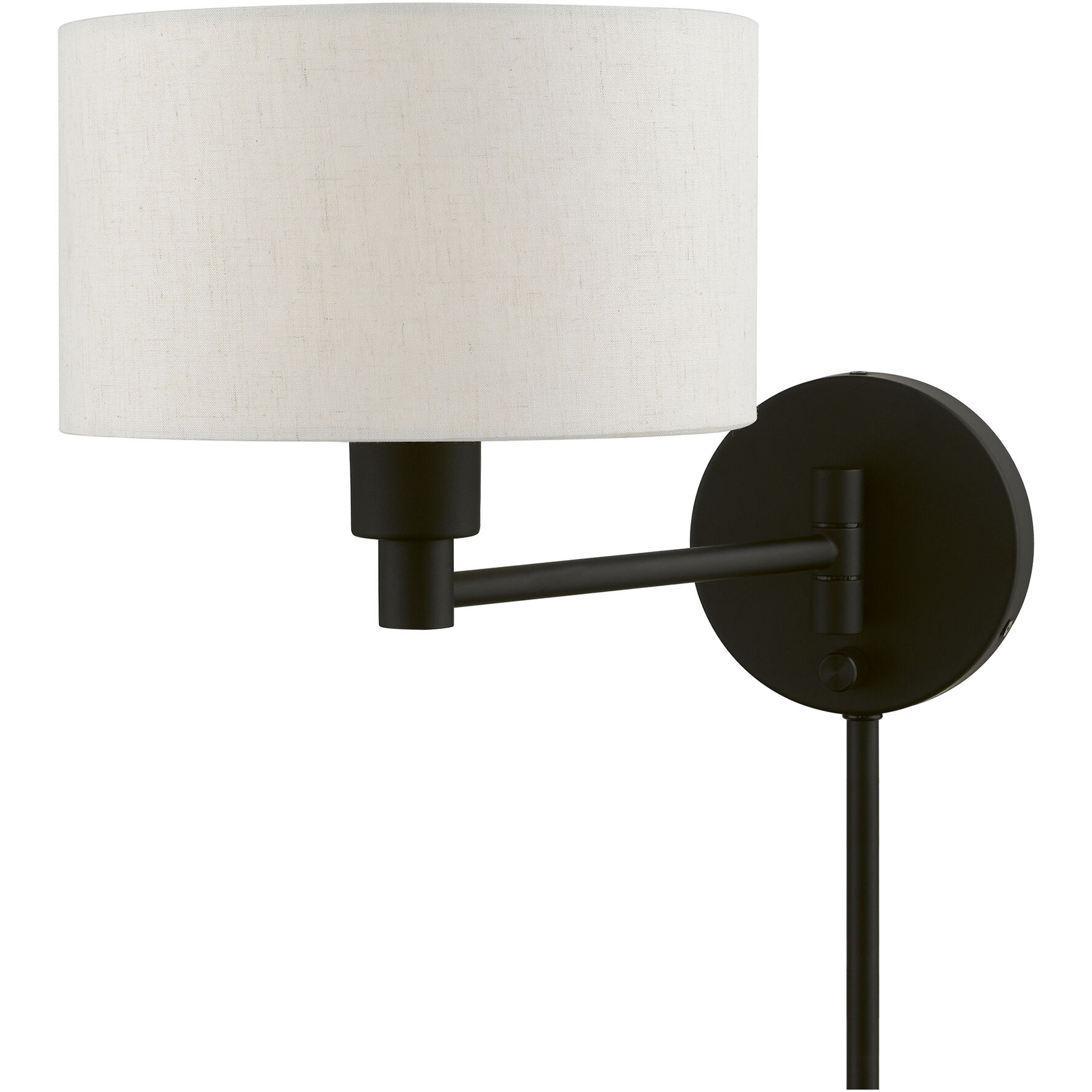 Allison 15 inch 60.00 watt Black Swing Arm Wall Lamp Wall Light