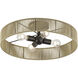 Goldiemesh 4 Light 22 inch English Bronze Semi Flush Mount Ceiling Light, Extra Large