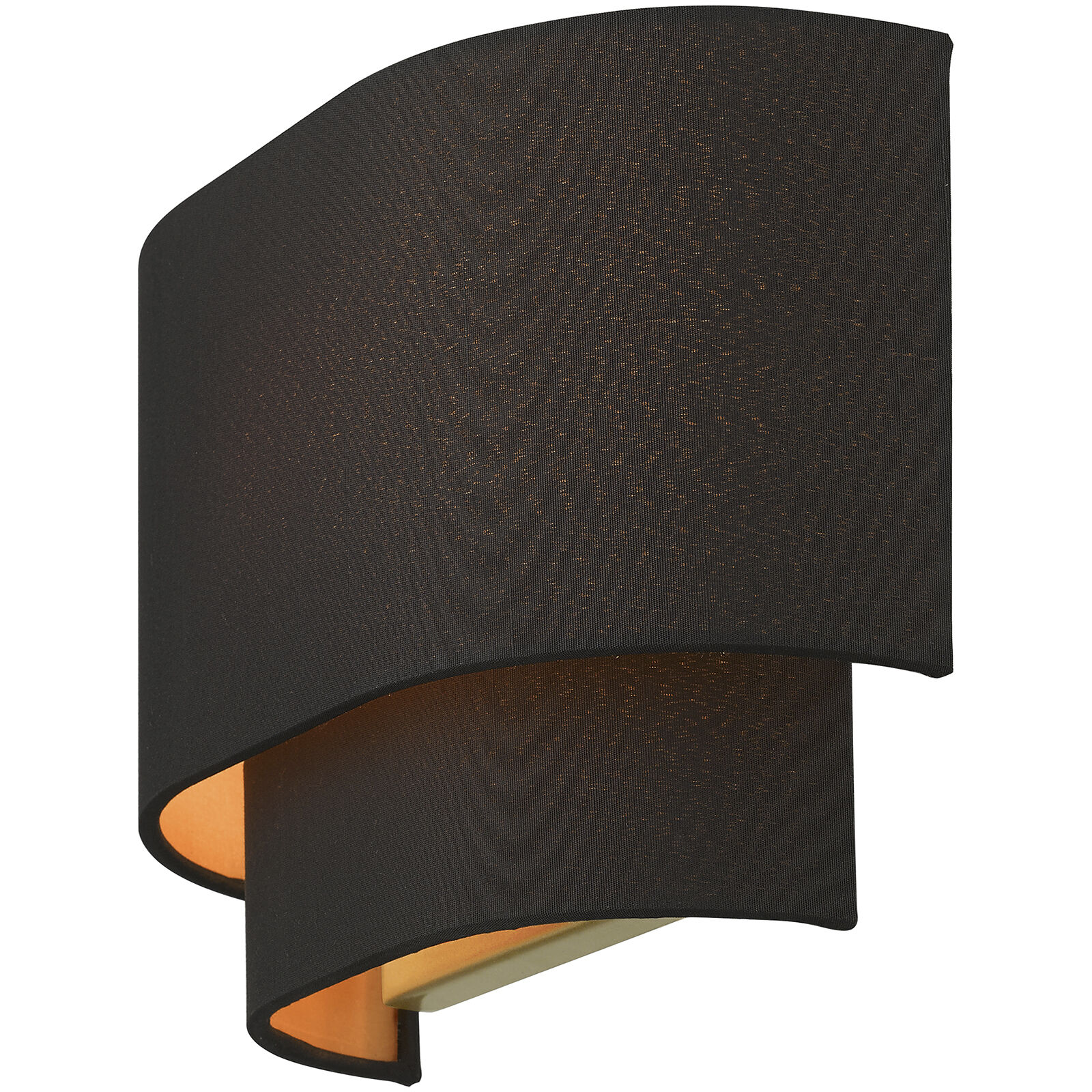 Jefferson 3 Light 10 inch Black Semi-Flush Mount Ceiling Light