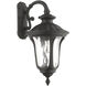 Oxford 1 Light 19 inch Textured Black Outdoor Wall Lantern