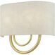 Stratton 2 Light 13 inch Soft Gold ADA Wall Sconce Wall Light