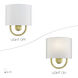Stratton 1 Light 9 inch Soft Gold ADA Wall Sconce Wall Light