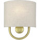 Stratton 1 Light 9 inch Soft Gold ADA Wall Sconce Wall Light