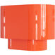 Springview 1 Light 11 inch Shiny Orange ADA Wall Sconce Wall Light