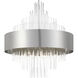 Orenburg 14 Light 35 inch Brushed Nickel Large Pendant Chandelier Ceiling Light