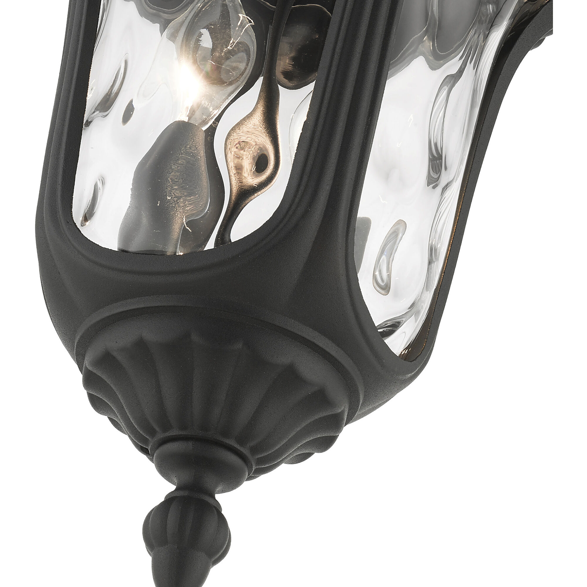 Oxford 2 Light 11 inch Textured Black Outdoor Ceiling Mount