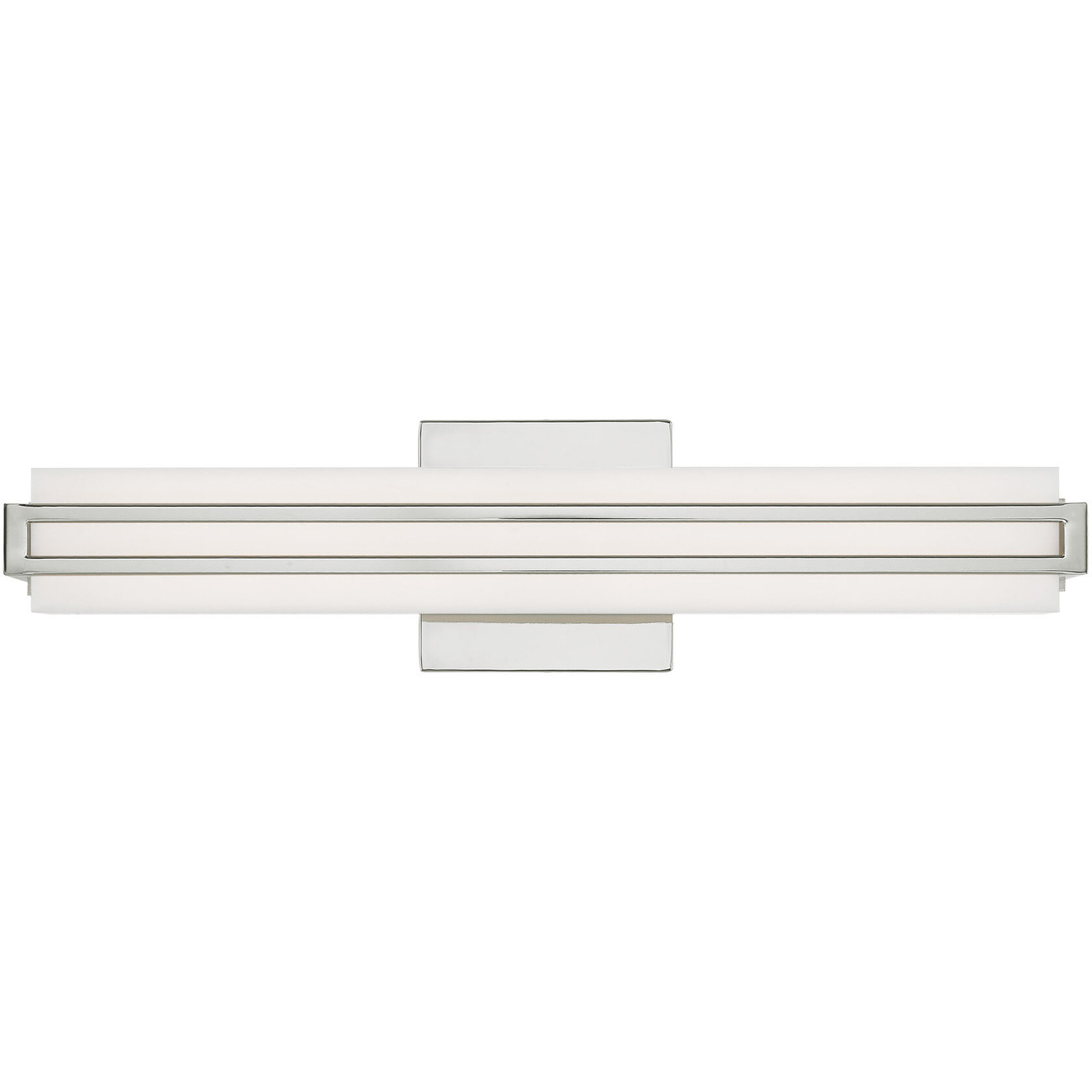 Fulton LED 4 inch Polished Chrome ADA Bath Vanity Wall Light