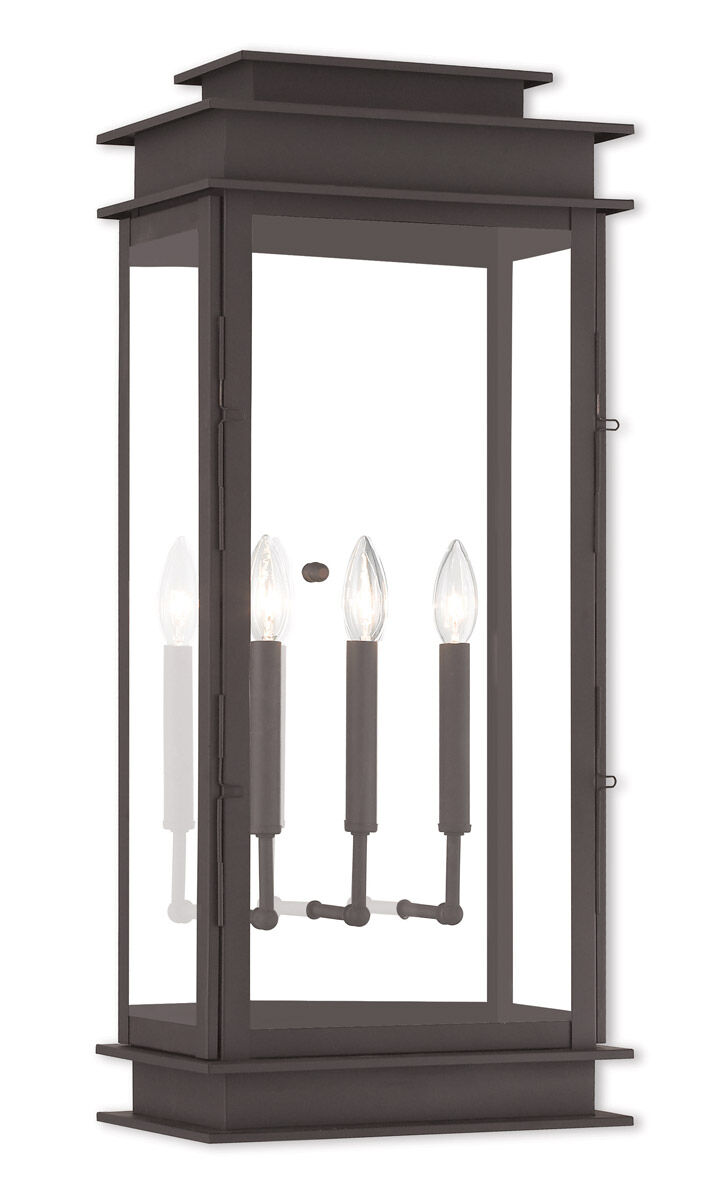 Princeton 3 Light 12.50 inch Outdoor Wall Light