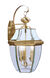 Monterey 3 Light 23 inch Antique Brass Outdoor Wall Lantern 